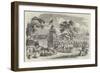 The Rutt Jatthra, a Hindoo Festival Held at Juggernauth, in Orissa-null-Framed Giclee Print