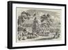 The Rutt Jatthra, a Hindoo Festival Held at Juggernauth, in Orissa-null-Framed Giclee Print