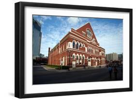 The Ryman Auditorium in Nashville Tennessee-null-Framed Photographic Print