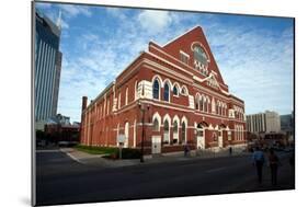 The Ryman Auditorium in Nashville Tennessee-null-Mounted Photographic Print