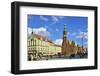 The Rynek (Market Square) and the Old Town Hall-Mauricio Abreu-Framed Photographic Print