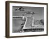 The 'S' Curve on Lake Shore Drive in Chicago, Ca. 1937-null-Framed Premium Photographic Print