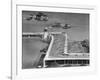 The 'S' Curve on Lake Shore Drive in Chicago, Ca. 1937-null-Framed Photographic Print