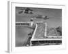 The 'S' Curve on Lake Shore Drive in Chicago, Ca. 1937-null-Framed Photographic Print