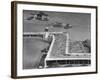 The 'S' Curve on Lake Shore Drive in Chicago, Ca. 1937-null-Framed Photographic Print