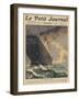 The S S France Leaves a Floral Tribute to Those Lost on the Ss Titanic in 1912-null-Framed Art Print