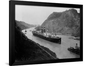 The S.S. Kronland in Panama-null-Framed Photographic Print