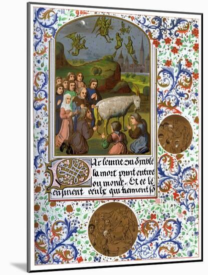 The Sabbath in Vaudois, France, C13th Century-Saint-Germain Saint-Germain-Mounted Giclee Print