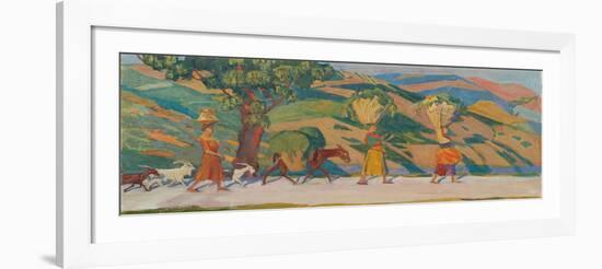 The Sabine Hills, 1909-1912-Nikolai Pavlovich Ulyanov-Framed Giclee Print