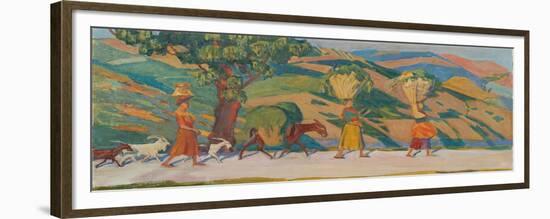 The Sabine Hills, 1909-1912-Nikolai Pavlovich Ulyanov-Framed Giclee Print