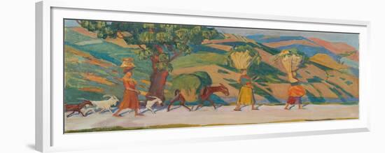The Sabine Hills, 1909-1912-Nikolai Pavlovich Ulyanov-Framed Giclee Print