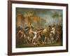 The Sabine Women, 1799-Jacques-Louis David-Framed Giclee Print