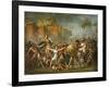 The Sabine Women, 1799-Jacques-Louis David-Framed Giclee Print