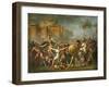 The Sabine Women, 1799-Jacques-Louis David-Framed Giclee Print