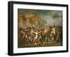 The Sabine Women, 1799-Jacques-Louis David-Framed Giclee Print