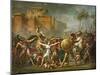 The Sabine Women, 1799-Jacques-Louis David-Mounted Giclee Print