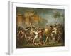 The Sabine Women, 1799-Jacques-Louis David-Framed Giclee Print