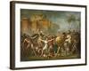 The Sabine Women, 1799-Jacques-Louis David-Framed Giclee Print