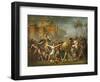 The Sabine Women, 1799-Jacques-Louis David-Framed Giclee Print