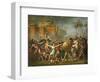 The Sabine Women, 1799-Jacques-Louis David-Framed Giclee Print