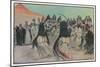 The Sabre Dance of the Bedouin Arabs-Georges Scott-Mounted Art Print