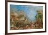 The Sack of Corinth, 1870-Thomas Allom-Framed Giclee Print