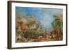 The Sack of Corinth, 1870-Thomas Allom-Framed Giclee Print