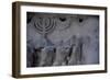 The Sack of Jerusalem in 70 Ad, Detail from the Arch of Titus, circa 81 AD-null-Framed Giclee Print