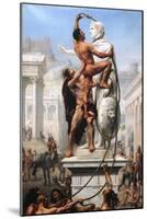 The Sack of Rome by Visigoths in 410, 1890 (Oil on Canvas)-Joseph-noel Sylvestre-Mounted Giclee Print