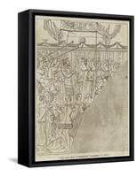 The Sacrament of Matrimony-Giotto di Bondone-Framed Stretched Canvas