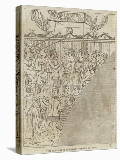 The Sacrament of Matrimony-Giotto di Bondone-Stretched Canvas