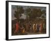 The Sacrament of Ordination (Christ Presenting the Keys to Saint Pete)-Nicolas Poussin-Framed Giclee Print