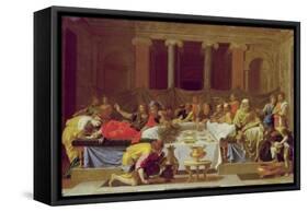 The Sacrament of Repentance-Nicolas Poussin-Framed Stretched Canvas