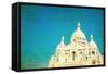The Sacre-Coeur Church in Montmartre,Paris-ilolab-Framed Stretched Canvas