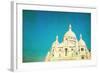 The Sacre-Coeur Church in Montmartre,Paris-ilolab-Framed Photographic Print