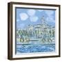 The Sacre Coeur from the Musee d'Orsay-Alan Halliday-Framed Giclee Print