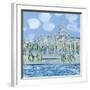 The Sacre Coeur from the Musee d'Orsay-Alan Halliday-Framed Giclee Print