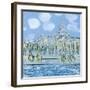 The Sacre Coeur from the Musee d'Orsay-Alan Halliday-Framed Giclee Print