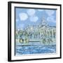 The Sacre Coeur from the Musee d'Orsay-Alan Halliday-Framed Giclee Print