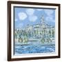 The Sacre Coeur from the Musee d'Orsay-Alan Halliday-Framed Giclee Print