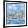 The Sacre Coeur from the Musee d'Orsay-Alan Halliday-Framed Giclee Print