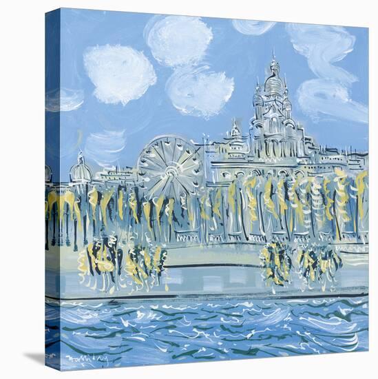 The Sacre Coeur from the Musee d'Orsay-Alan Halliday-Stretched Canvas