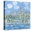 The Sacre Coeur from the Musee d'Orsay-Alan Halliday-Stretched Canvas