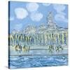 The Sacre Coeur from the Musee d'Orsay-Alan Halliday-Stretched Canvas