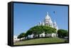 The Sacre Coeur, Paris. July 7, 2013-Gilles Targat-Framed Stretched Canvas