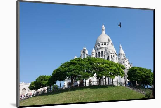 The Sacre Coeur, Paris. July 7, 2013-Gilles Targat-Mounted Photographic Print