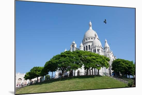 The Sacre Coeur, Paris. July 7, 2013-Gilles Targat-Mounted Photographic Print