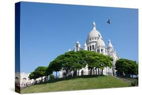 The Sacre Coeur, Paris. July 7, 2013-Gilles Targat-Stretched Canvas