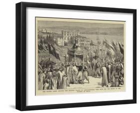 The Sacred Camel Leaving the Sultan's Palace at Constantinople with Gifts for the Shrine of the Pro-null-Framed Giclee Print