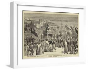 The Sacred Camel Leaving the Sultan's Palace at Constantinople with Gifts for the Shrine of the Pro-null-Framed Giclee Print